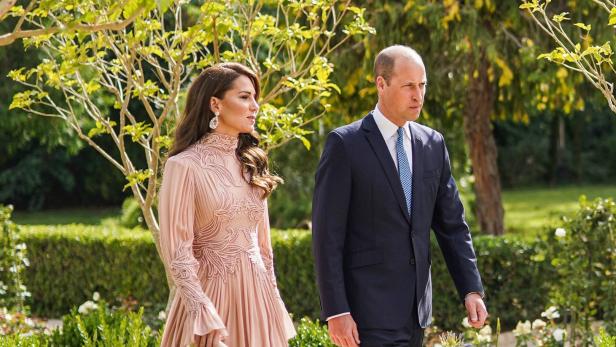 Prinzessin Kate und Prinz William in Jordanien