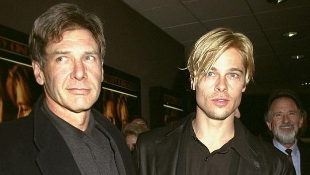 Harrison Ford und Brad Pitt 1997