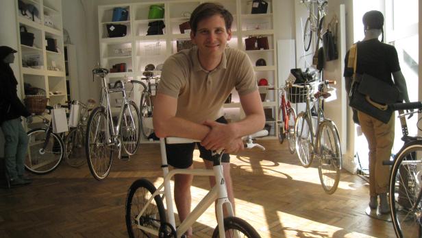 Architekt mit Faible für elegantes Radfahren: Paul Rasper