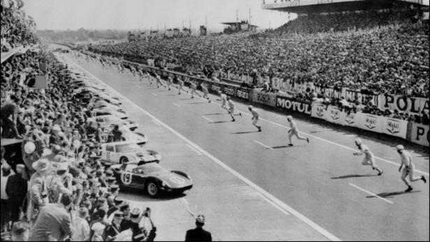 Der Le-Mans-Start 1949