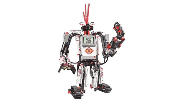 VERSPIELT. Der Lego-Roboter Mindstorms EV3 ist als Gesamtpaket im Fachhandel erhältlich, 349 €.