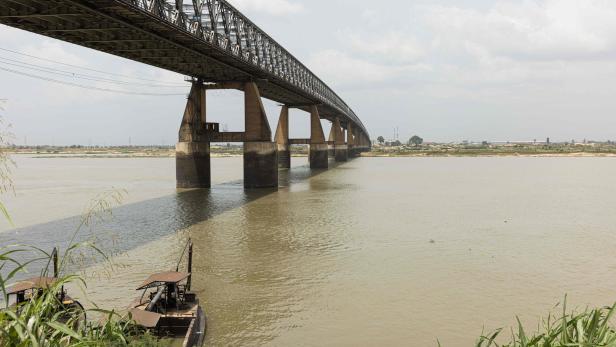 Der Fluss Niger in Nigeria