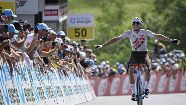 Sensation bei der Tour de Suisse: Gall gewinnt Etappe und ist Erster