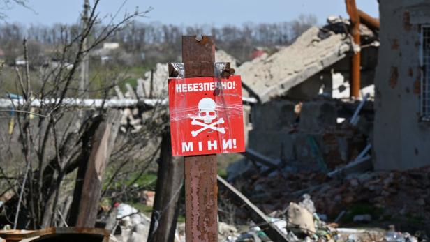 Krieg hat Ukraine in eines der größten Minenfelder der Welt verwandelt