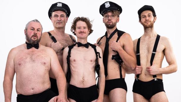 Sommertheater Traun mit "Ladies Night": Fünf Freunde als Stripper