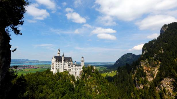 Schloss Neuschwanstein: Tourist stieß Frauen Schlucht hinab