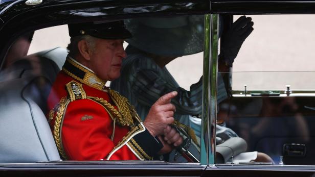 Trooping the Colour: Charles sieht sich bei Geburtstagsparade mit Problem konfrontiert