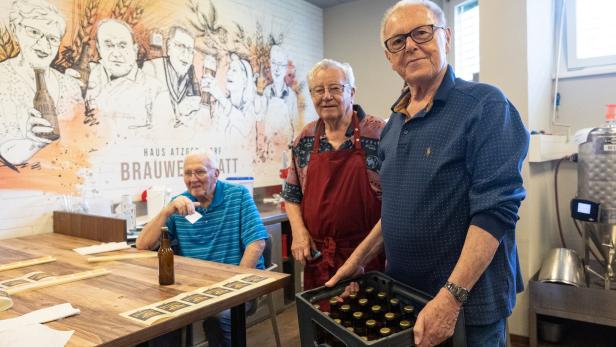Bier aus dem Seniorenheim: Im Keller braut sich etwas Gutes zusammen