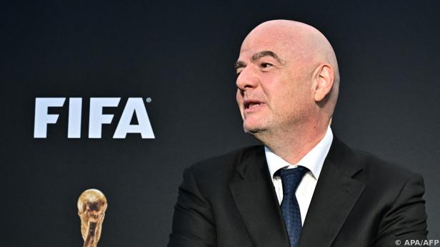 FIFA-Präsident Gianni Infantino will, dass Bedroher bestraft werden