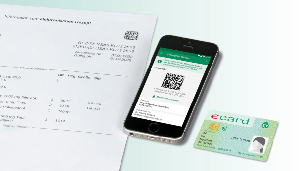 e-Rezepte einfach einlösen: Mit e-card oder Smartphone