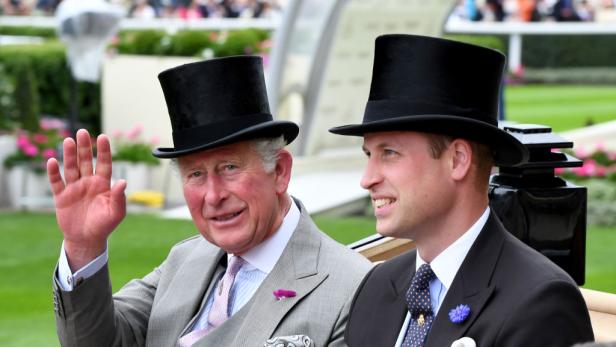 König Charles III. und Prinz William