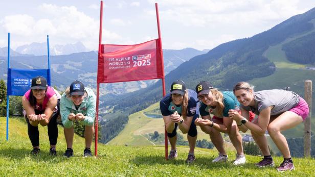 Heißer Start: ÖSV-Stars inspizierten schon jetzt die WM-Strecken