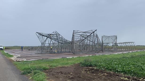 Alte Weinviertelleitung vollständig abgebaut