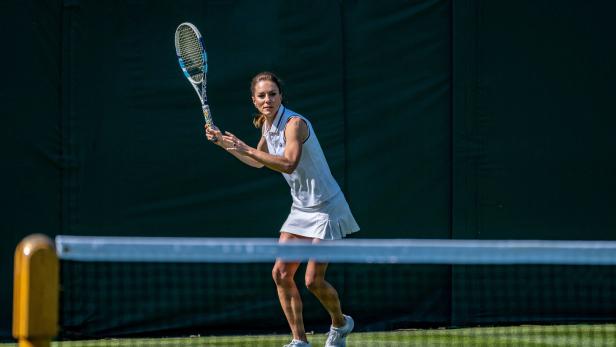 Prinzessin Kate beim Tennis