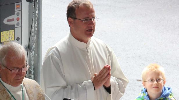 Martin Hochedlinger wird im Juni 2015 in St. Pölten zum Priester geweiht