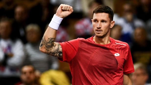 TENNIS-DAVIS-2022-CRO-AUT