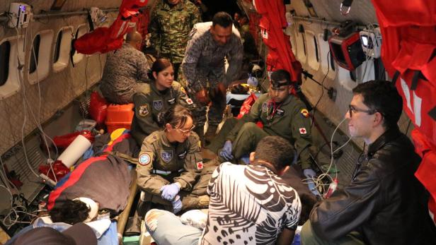 COLOMBIA-ACCIDENT-PLANE-FOUND-ALIVE