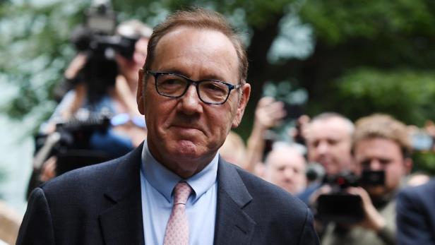 Kevin Spacey on trial in London accused of sexual offences against four men in Britain