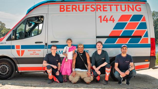 Nach Badeunfall in der Donau: Siebenjährige traf ihren Lebensretter