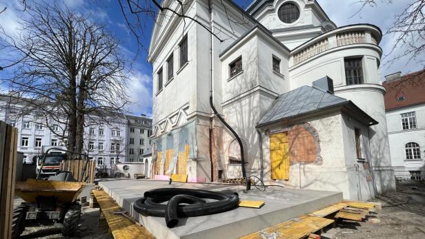 Alte Synagoge in neuem Glanz: Sanierung in St. Pölten läuft nach Plan