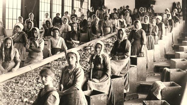 Frauen gab es auch in der Bergbauarbeit: Die Klauberinnen