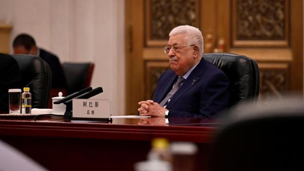 Mahmud Abbas in Beijing