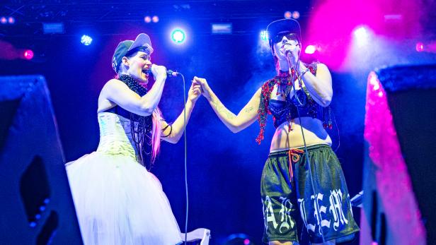 CocoRosie glänzten beim Sisters Festival in der Wiener Arena