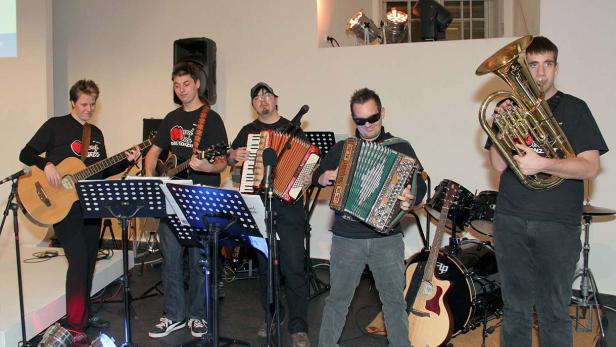 Auftritt der Band &quot;Mundwerk&quot; aus der Steiermark