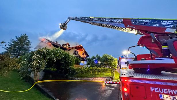 Neuerliche Gewitter: Zehntausende Blitze in ganz Österreich