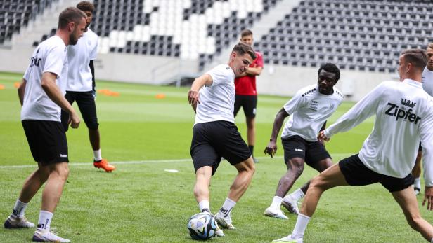 Der LASK beim Trainingsauftakt