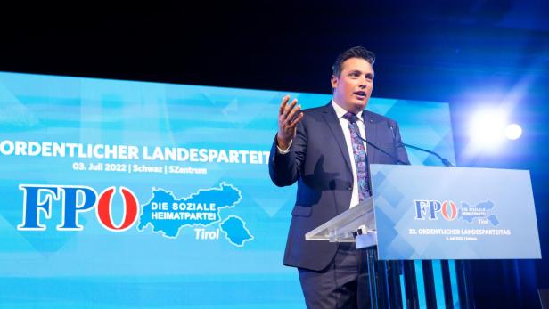 LANDTAGSWAHLEN: PARTEITAG DER FPÖ TIROL: STEINER