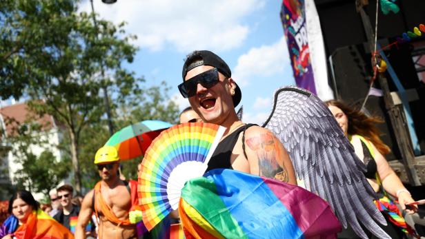 Annual Budapest Pride march