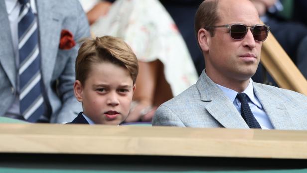 Prinz George und Prinz William