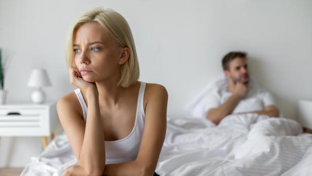 Lustlosigkeit bei einem Paar.