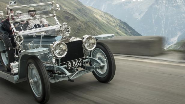 Rolls-Royce und die Geister der Alpenfahrt