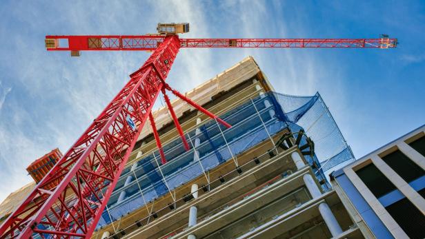 Highrise Building Site in Berlin.