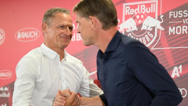 Abschied:Christoph Freund und Geschäftsführer Stephan Reiter