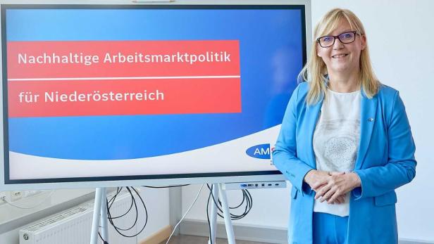 So lief der erste Auftritt der neuen AMS-Chefin in Niederösterreich