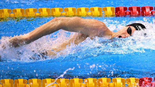 Schwimm-Star Auböck verpasst WM-Medaille über 400 Meter Kraul