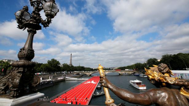 Paris ein Jahr vor Olympia: Riesenspektakel, wenig Fieber