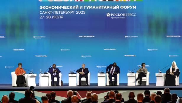 Putin am Afrika-Gipfel: "Russland bleibt zuverlässiger Lieferant von Nahrung"