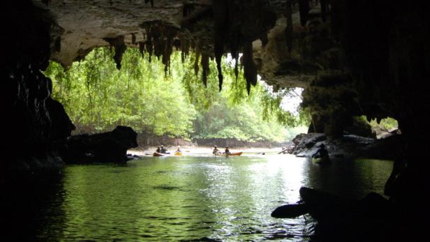 Thailand - Krabi - Kayak Höhle bei Bor Thor