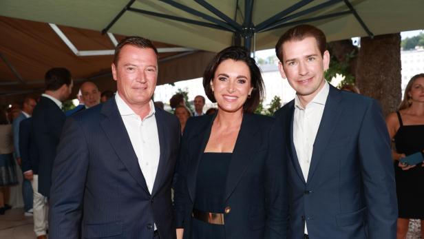 Markus Friesacher, Elisabeth Köstinger, Sebastian Kurz