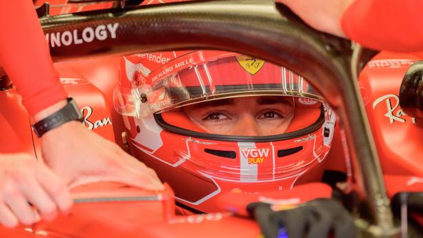 Charles Leclerc holt die Poleposition für den Grand Prix in Belgien