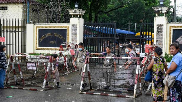 MYANMAR-PRISON-INMATES