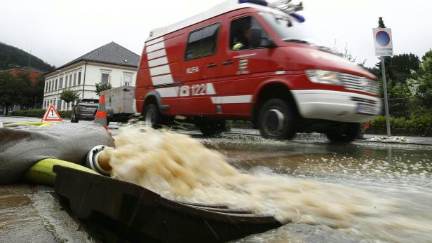 Starkregen am Dienstag: Kärnten fährt Krisenstab hoch