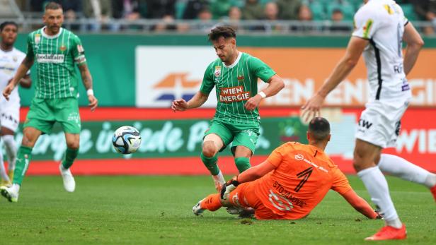 Rapid-Spieler Kühn im Match gegen Altach