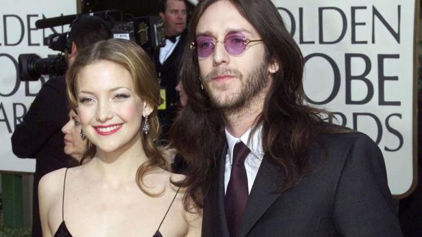 Kate Hudson und Chris Robinson bei den Golden Globe Awards.