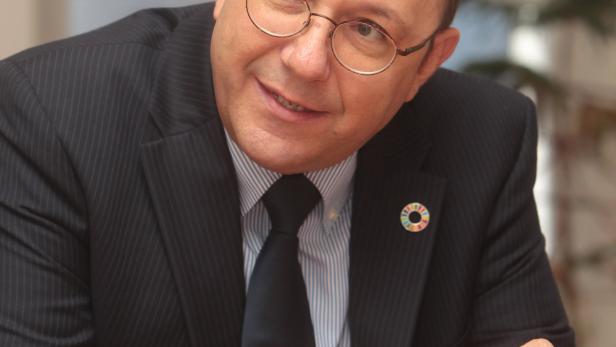 Thomas Gass, Co-Generalsekretär der UN-Hauptabteilung für Wirtschaftliche und Soziale Angelegenheiten.
