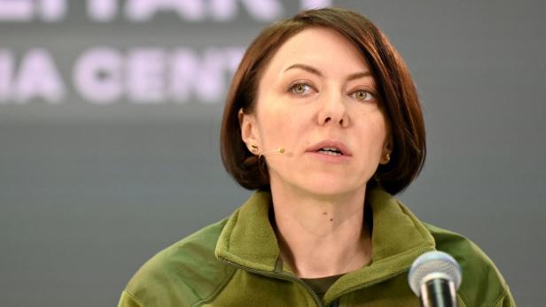 Die ukrainische Vizeverteidigungsministerin Hanna Maljar